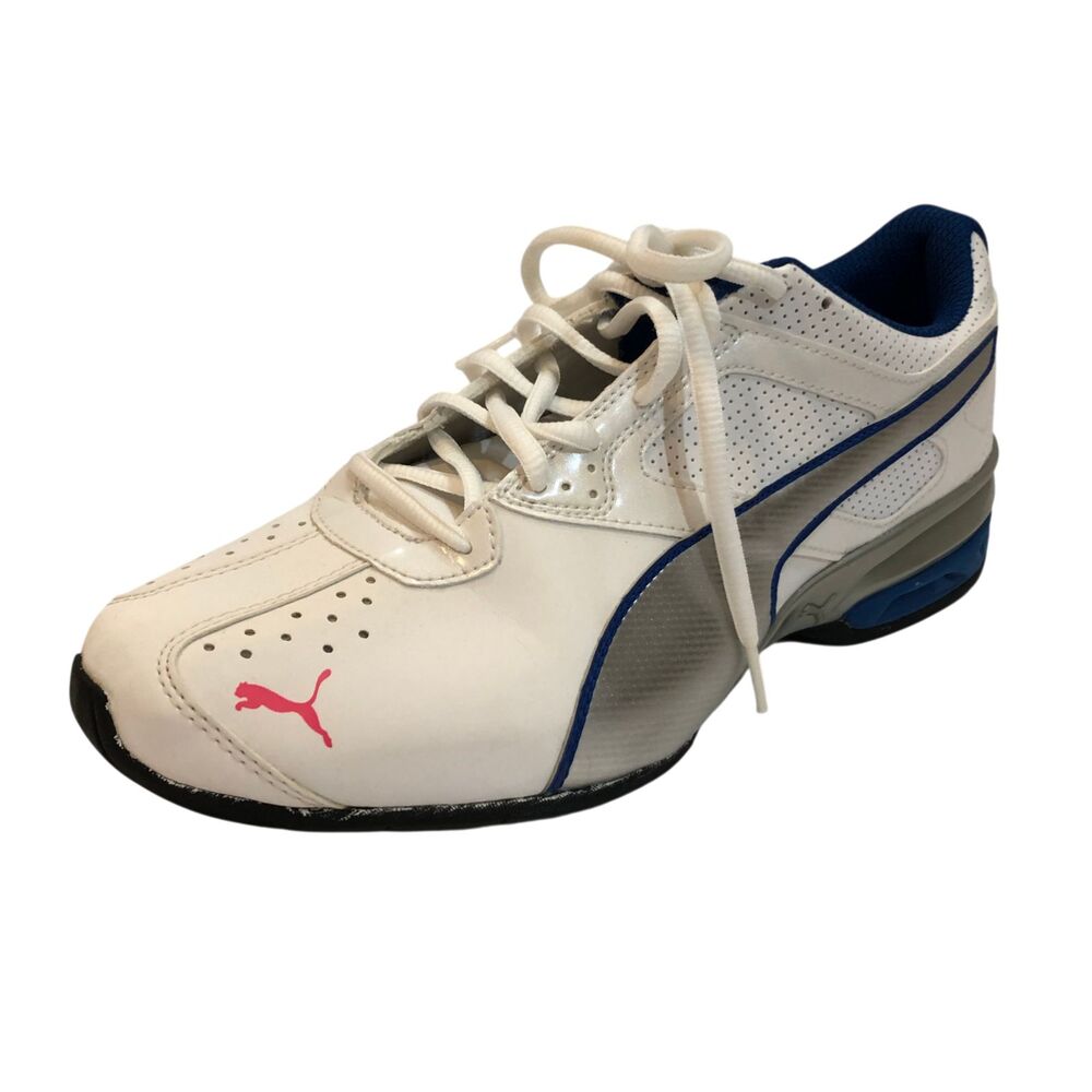 Puma Tazon 6 Womens Size 9.5 White Pink Cross Trainer Running Shoes Sneakers